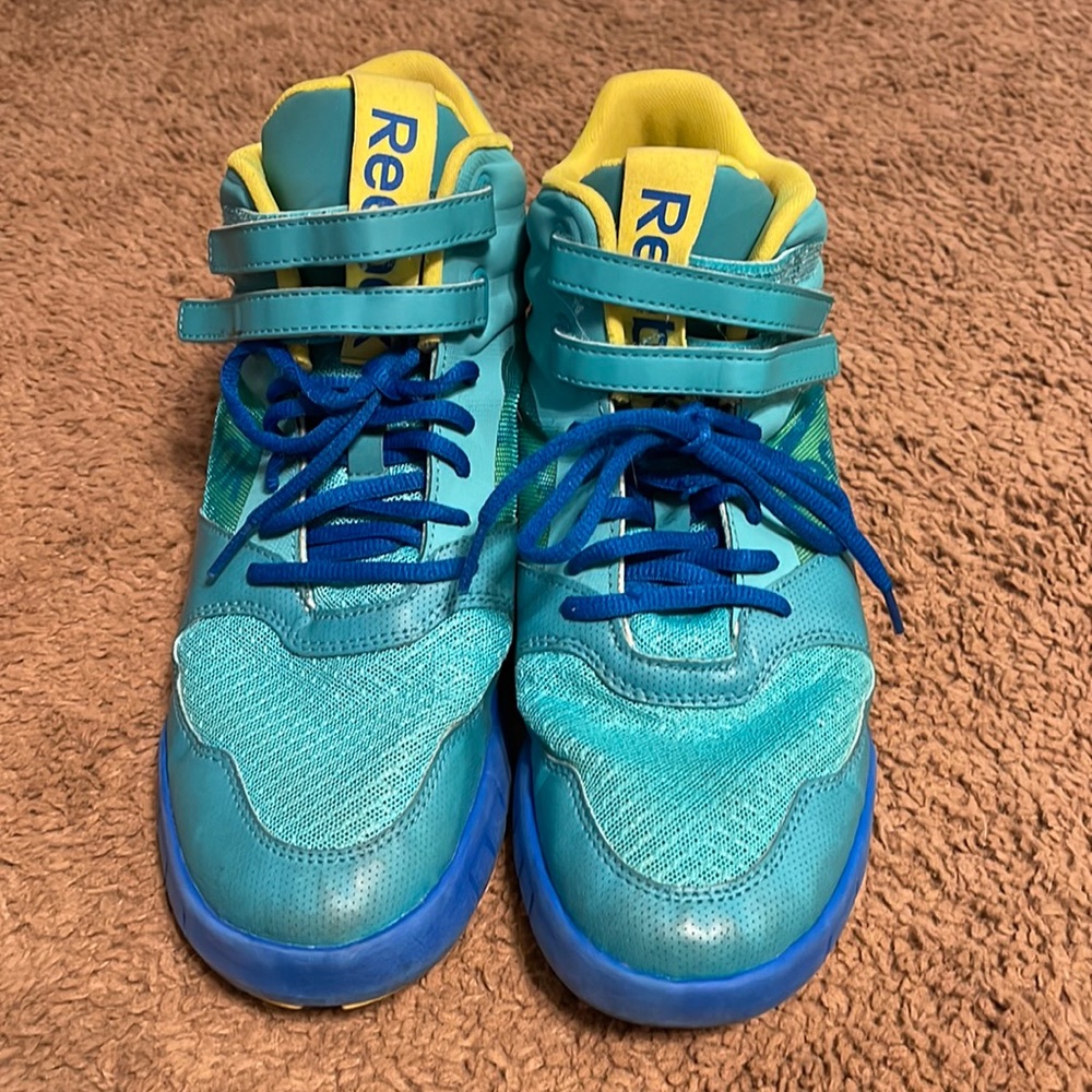 Reebok high top dance sneakers